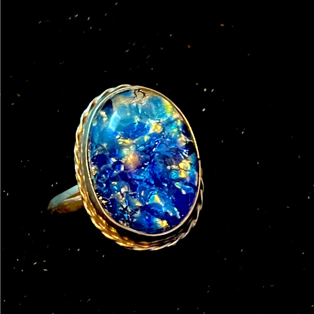 Pure Silver ring antique.